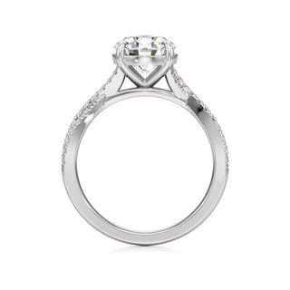 Maren Round Twisted Diamond Band