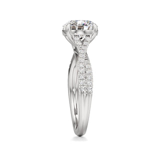 Maren Round Twisted Diamond Band