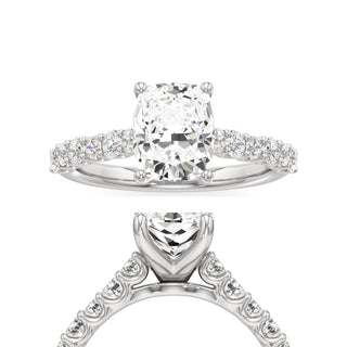 Mavis Round Shared Prong Diamond Band