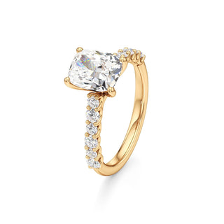 Mavis Round Shared Prong Diamond Band