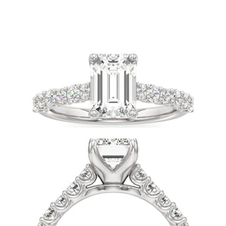 Mavis Round Shared Prong Diamond Band