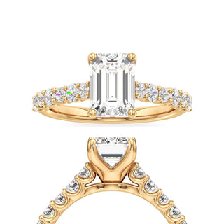 Mavis Round Shared Prong Diamond Band