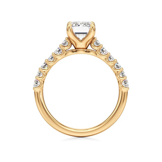 Mavis Round Shared Prong Diamond Band