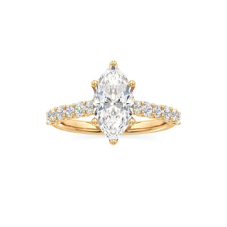 Mavis Round Shared Prong Diamond Band
