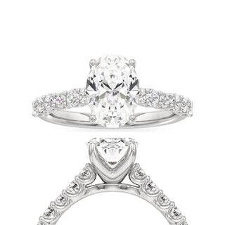 Mavis Round Shared Prong Diamond Band