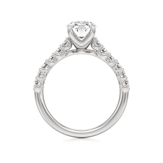Mavis Round Shared Prong Diamond Band