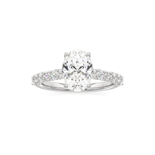 Mavis Round Shared Prong Diamond Band