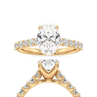 Mavis Round Shared Prong Diamond Band