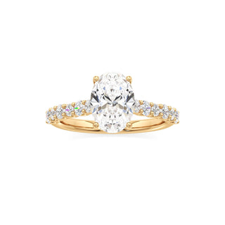 Mavis Round Shared Prong Diamond Band