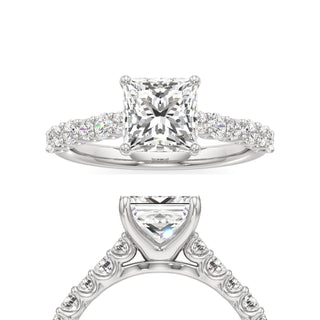 Mavis Round Shared Prong Diamond Band