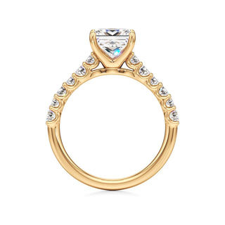 Mavis Round Shared Prong Diamond Band