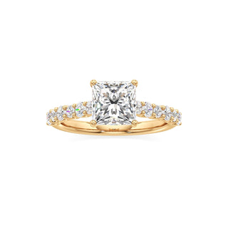 Mavis Round Shared Prong Diamond Band