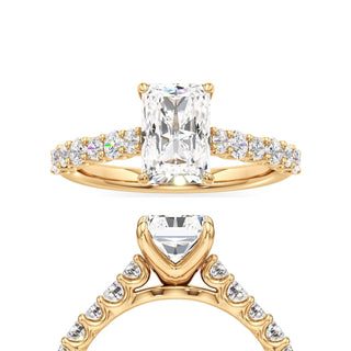Mavis Round Shared Prong Diamond Band