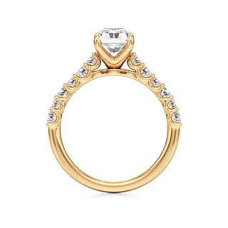 Mavis Round Shared Prong Diamond Band