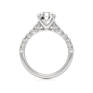 Mavis Round Shared Prong Diamond Band