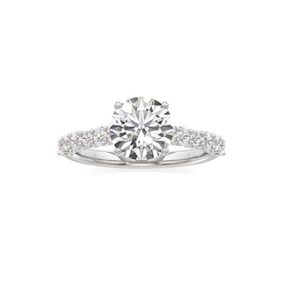 Mavis Round Shared Prong Diamond Band