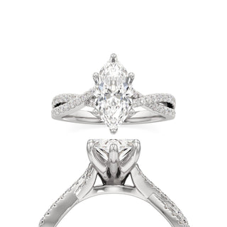 Nia Round Crossover Diamond Band