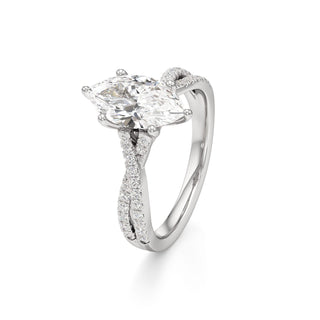 Nia Round Crossover Diamond Band
