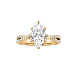 Nia Round Crossover Diamond Band