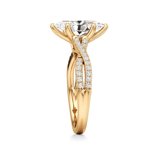 Nia Round Crossover Diamond Band