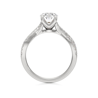 Nia Round Crossover Diamond Band