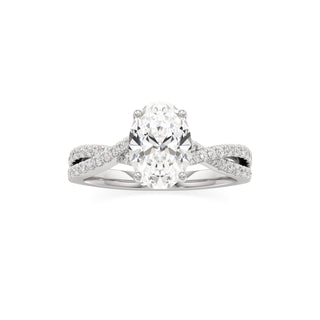 Nia Round Crossover Diamond Band