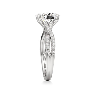 Nia Round Crossover Diamond Band
