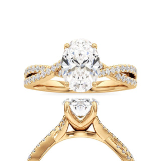 Nia Round Crossover Diamond Band