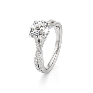 Nia Round Crossover Diamond Band
