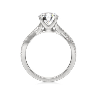 Nia Round Crossover Diamond Band