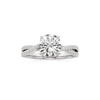 Nia Round Crossover Diamond Band