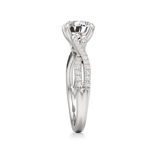 Nia Round Crossover Diamond Band