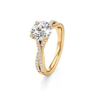 Nia Round Crossover Diamond Band