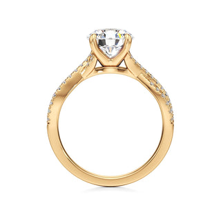 Nia Round Crossover Diamond Band