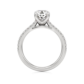 Nyla Round Pave Band Cathedral
