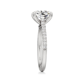 Nyla Round Pave Band Cathedral