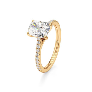Nyla Round Pave Band Cathedral