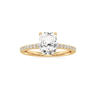 Nyla Round Pave Band Cathedral