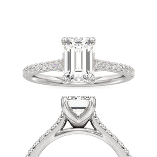 Nyla Round Pave Band Cathedral