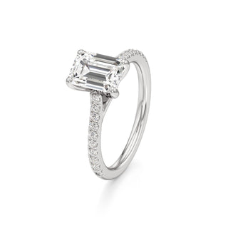 Nyla Round Pave Band Cathedral