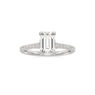 Nyla Round Pave Band Cathedral
