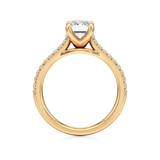 Nyla Round Pave Band Cathedral