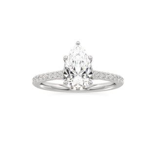 Nyla Round Pave Band Cathedral