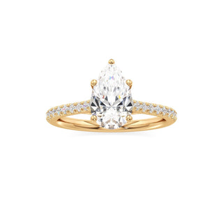 Nyla Round Pave Band Cathedral