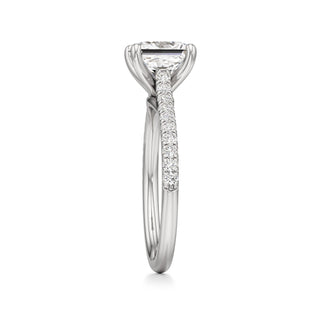 Nyla Round Pave Band Cathedral