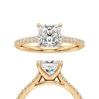 Nyla Round Pave Band Cathedral