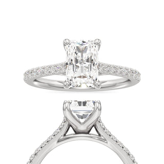 Nyla Round Pave Band Cathedral