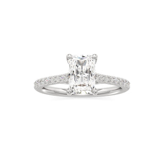 Nyla Round Pave Band Cathedral