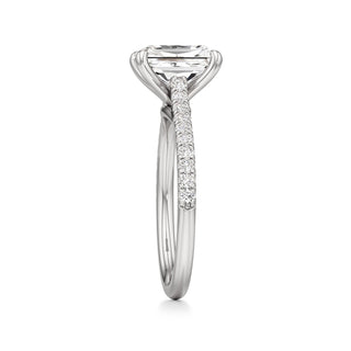 Nyla Round Pave Band Cathedral