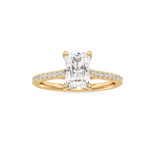 Nyla Round Pave Band Cathedral